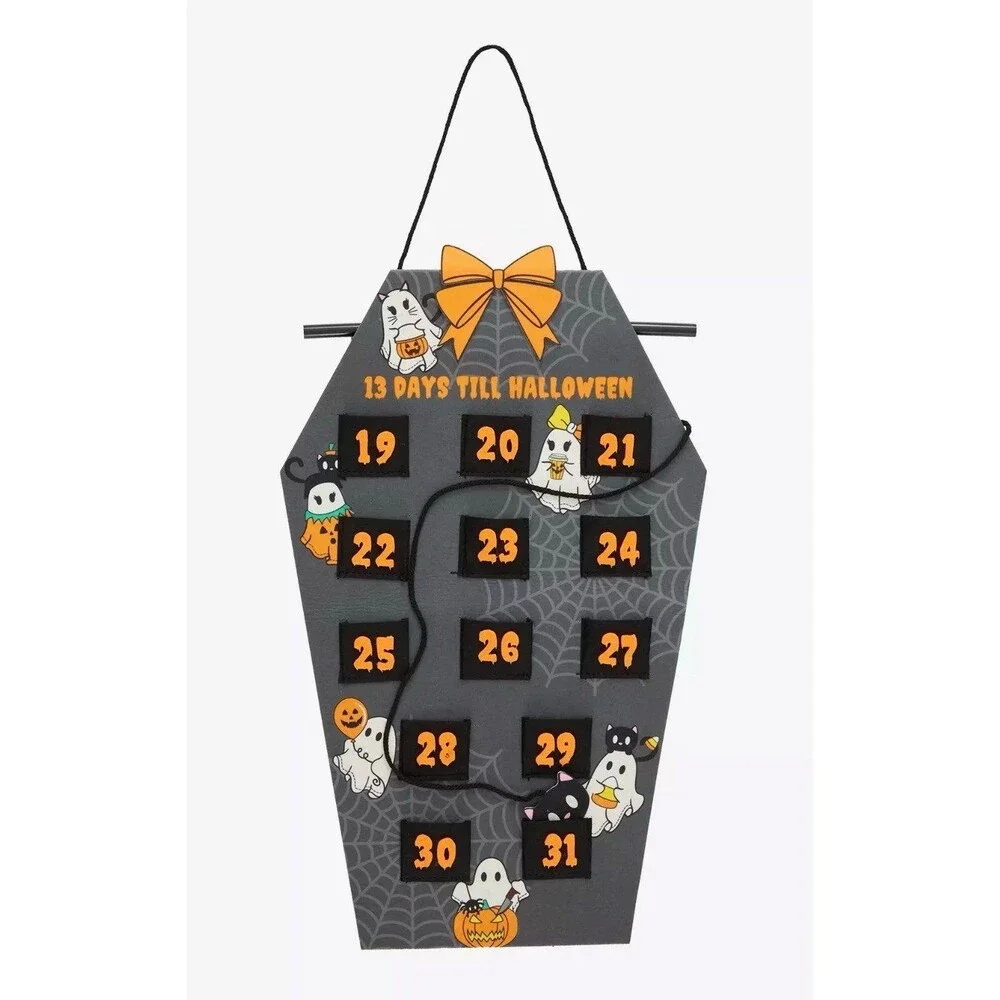 New Halloween Ghostees Pocket Countdown Calendar * Hot Topic Exclusive*
